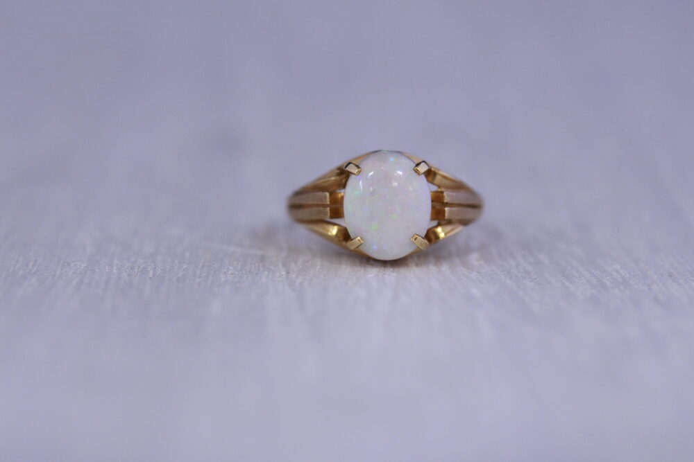 お婆様のオパールをネックレスへ