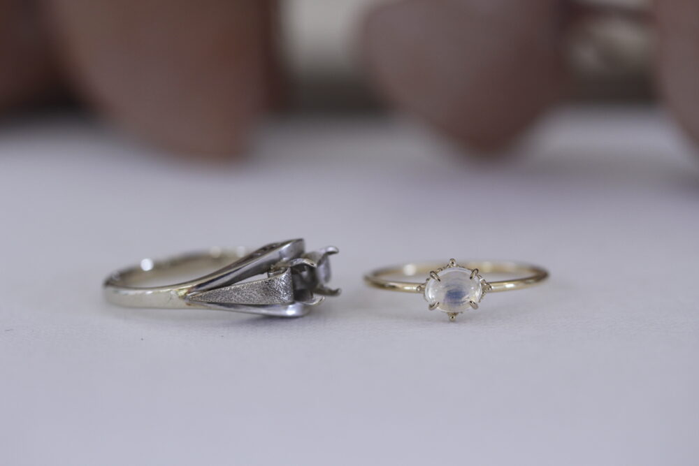 クォーツリングのデザイン変更