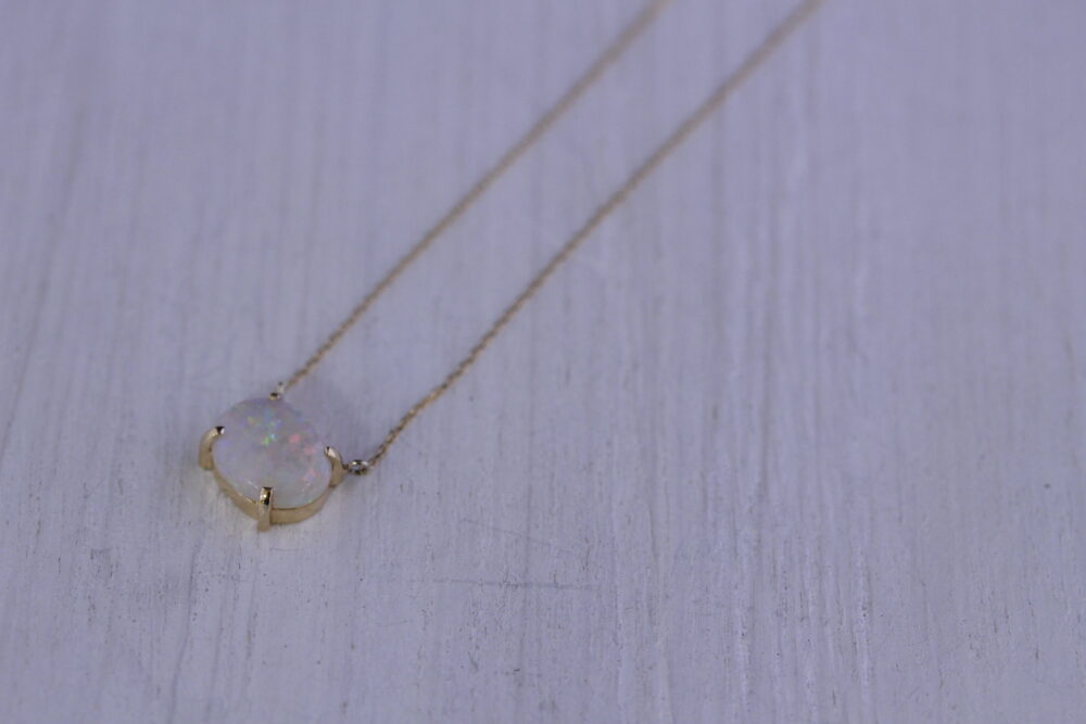 お婆様のオパールをネックレスへ