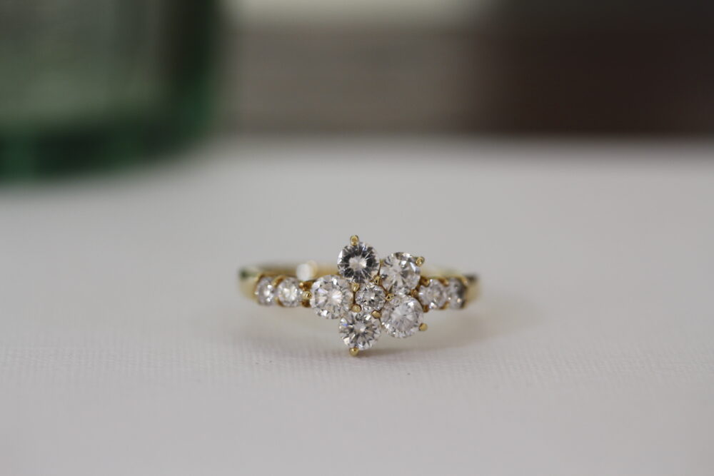 ダイヤの指輪のデザイン変更