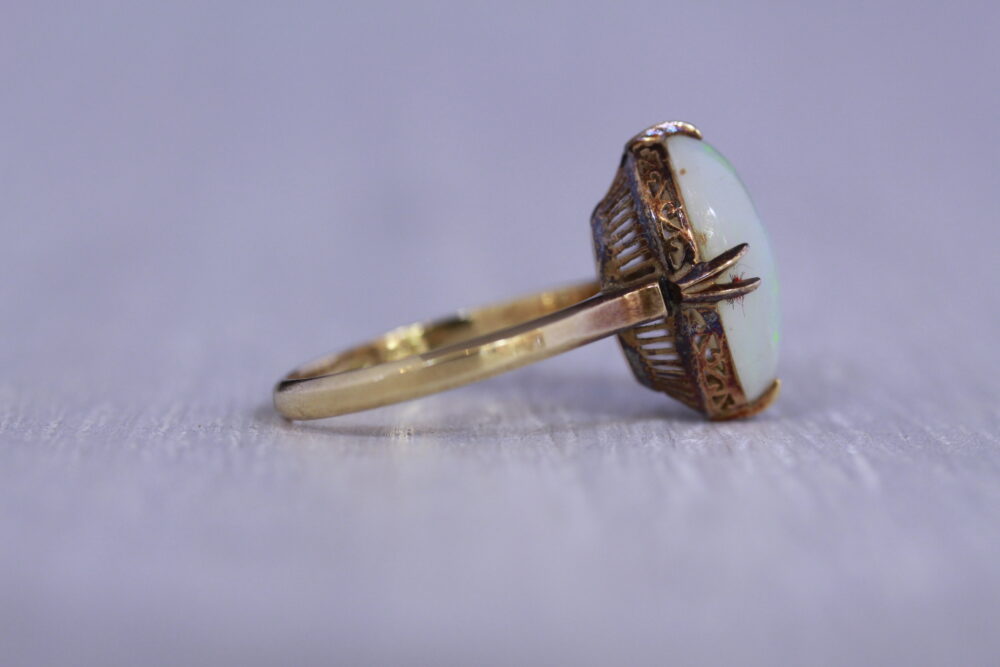 お母様の指輪をネックレスへ