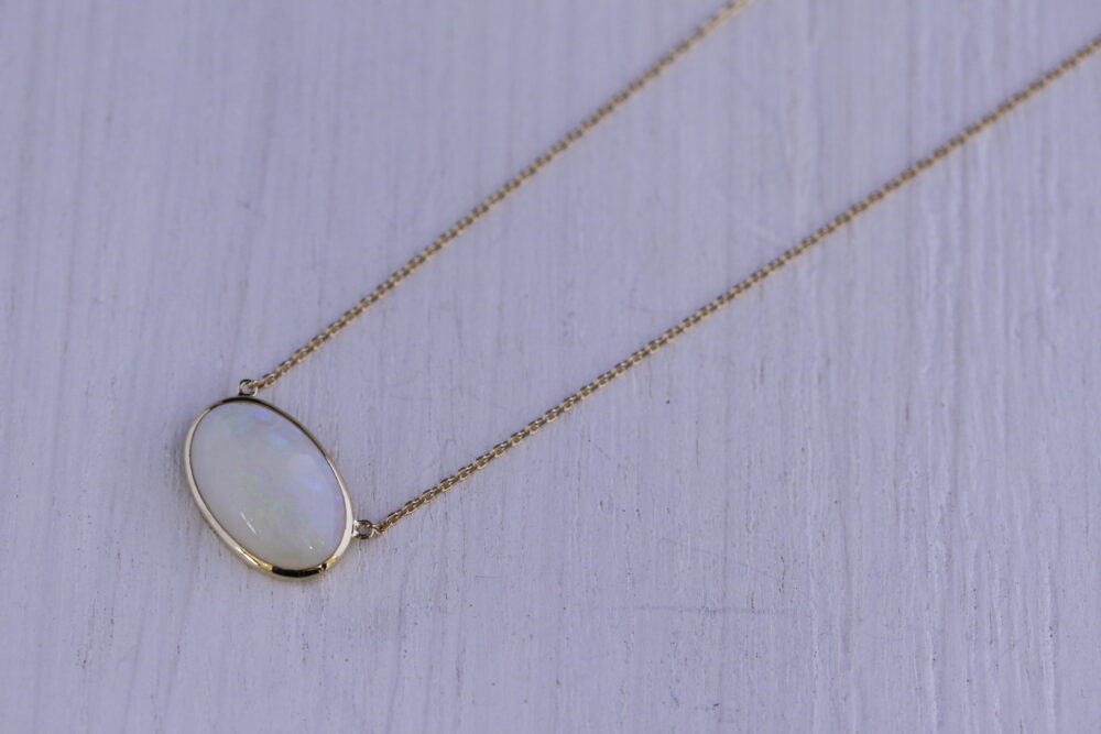 お母様の指輪をネックレスへ