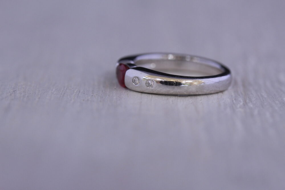 昔購入した指輪のデザインを変える