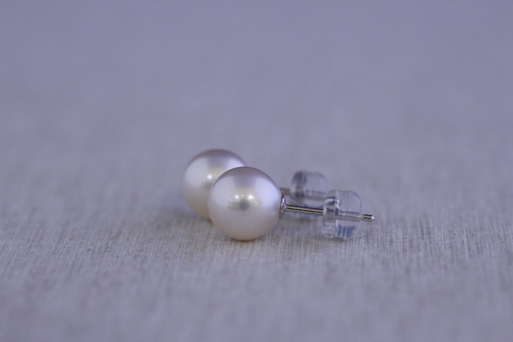 パールのイヤリング→ピアスへ