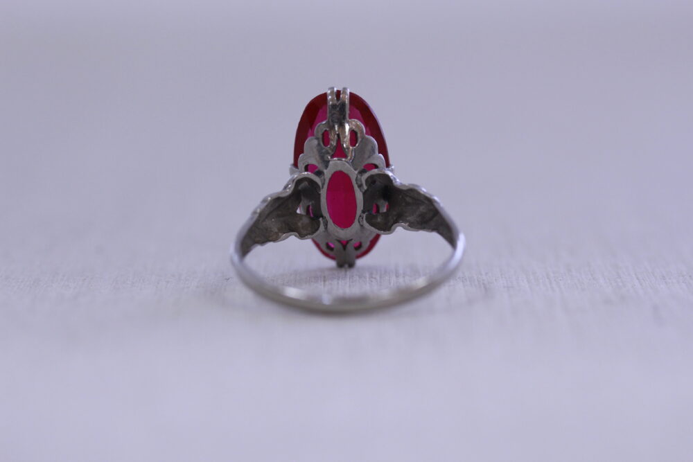 ルビーの指輪をネックレスへ