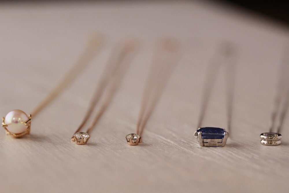 タイピンをネックレスへ