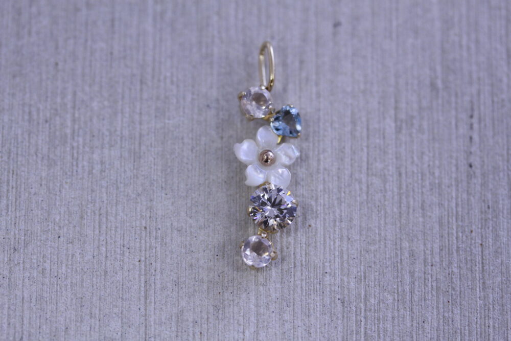 壊れたイヤーカフをペンダントトップへ