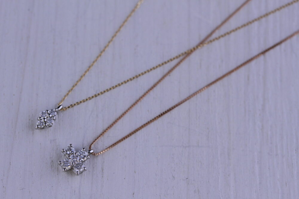 2連ネックレスを２本のネックレスへ