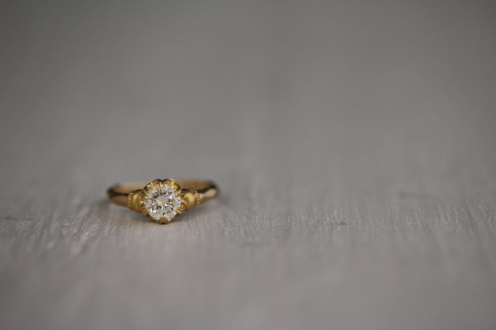 ネックレスのダイヤをリングへ