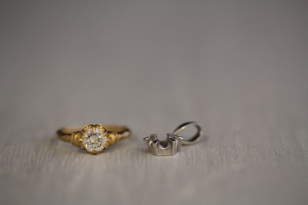 ネックレスを指輪へ