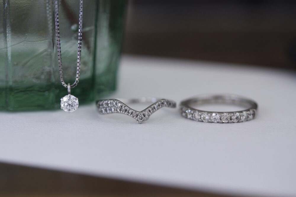 ネックレス&指輪2本を1本の指輪へ