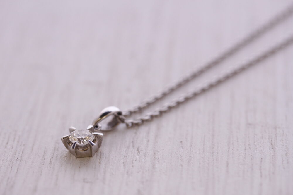 ネックレスのダイヤをリングへ