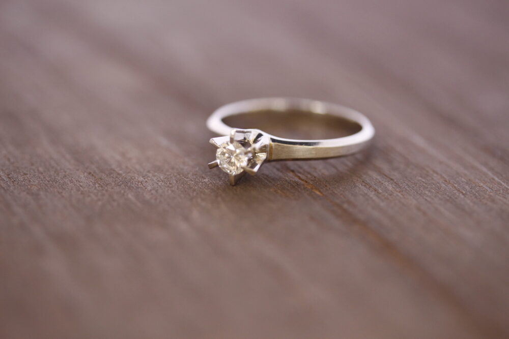 ダイヤの指輪のデザイン変更