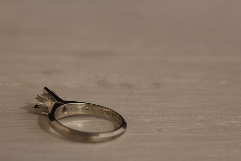 ダイヤの指輪をネックレスへ