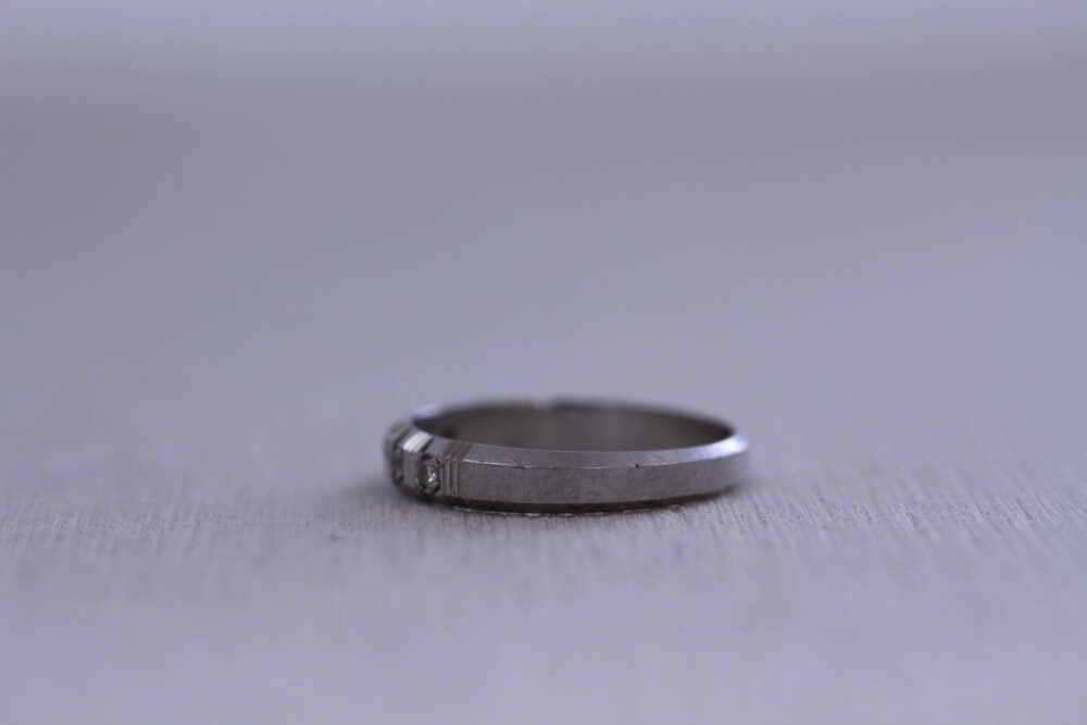 祖母の指輪をサイズを直して新品仕上げ