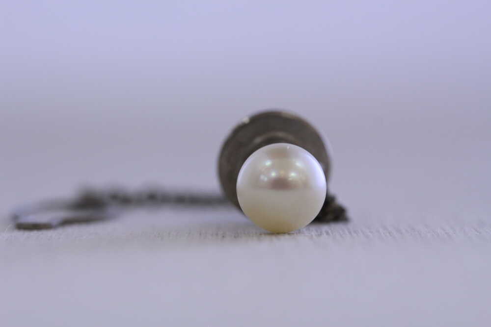 パールのタイピンからネックレス