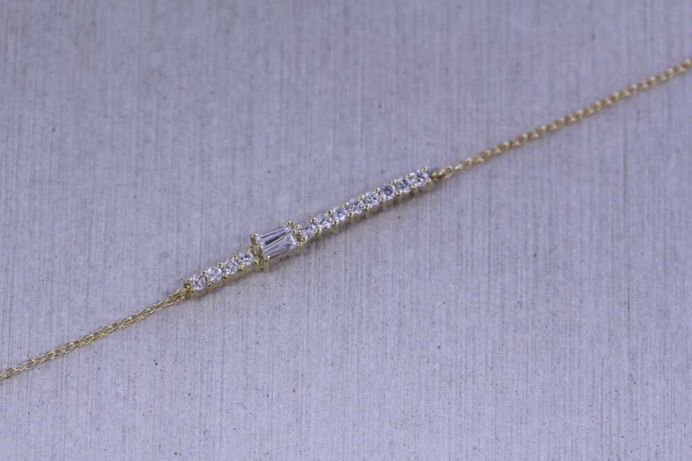 ダイヤのルースからブレスレットへ