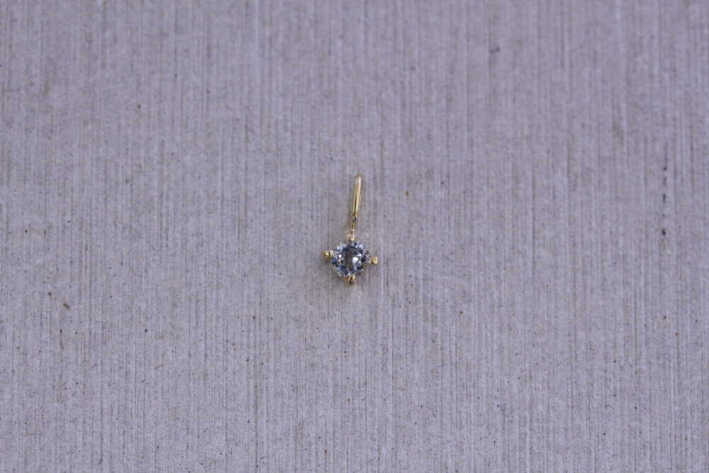 アクアマリンのリングからネックレストップ