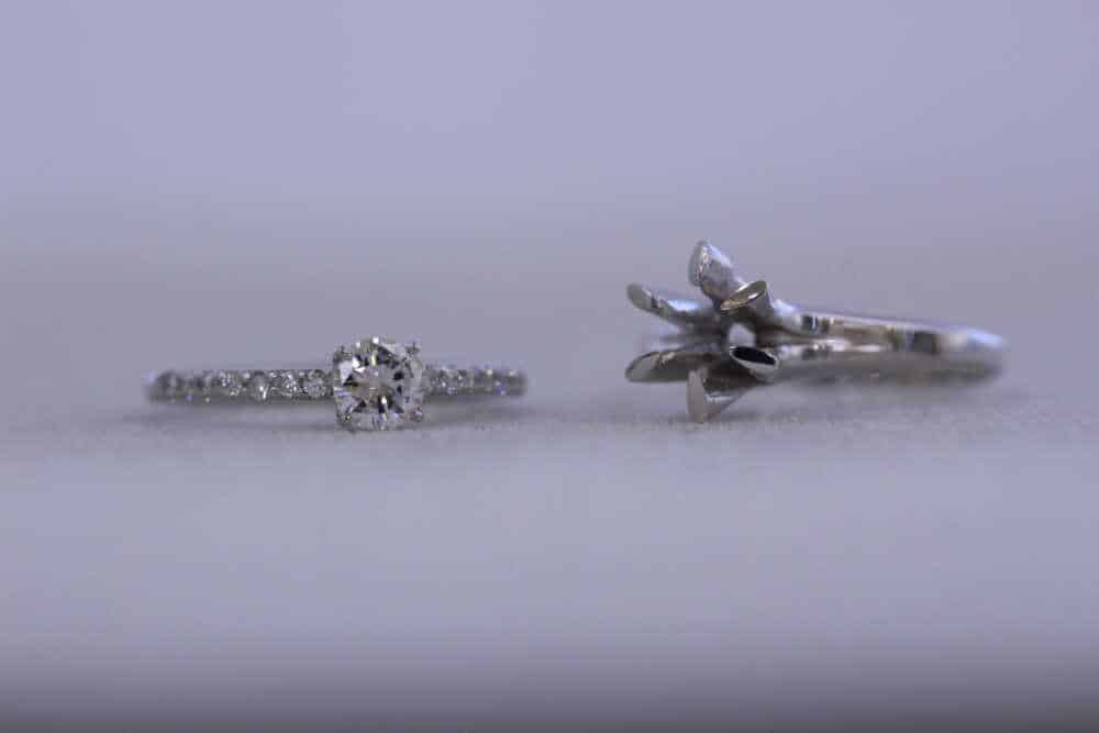 指輪を新しいデザインへ