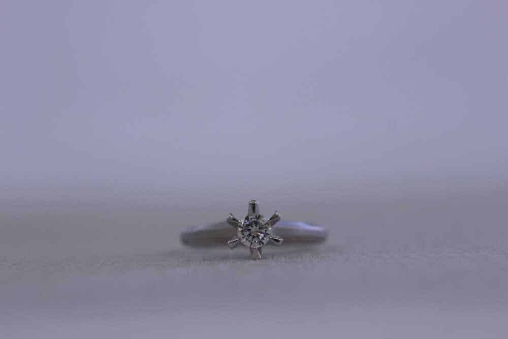 ダイヤの指輪をネックレスに