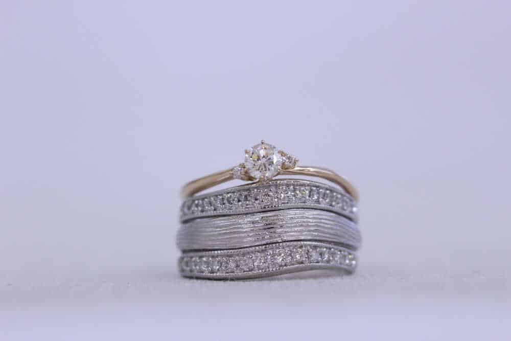 6本爪の婚約指輪のデザイン変更