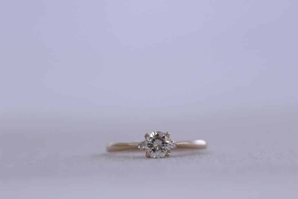 祖母のダイヤの指輪を指輪に