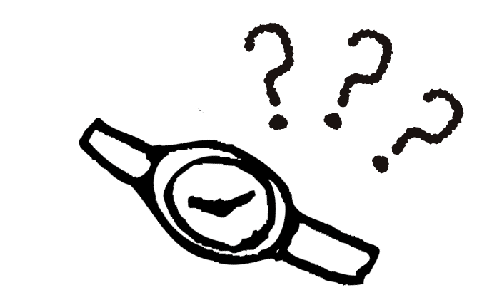 時間がずれてしまう