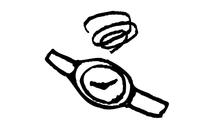 時計が動かなくなってしまった