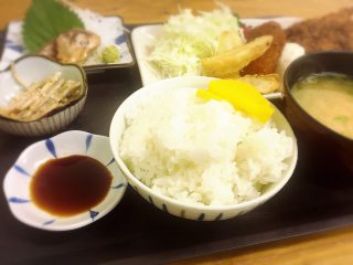 定食(藤井堂)in 福山市引野町(卸市場内)