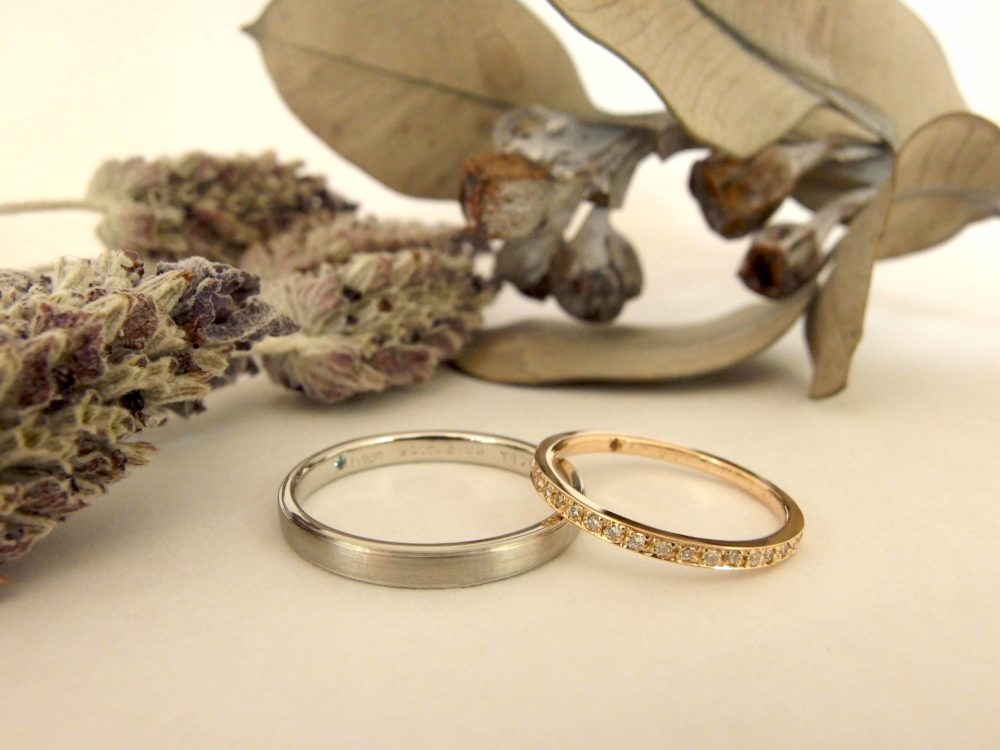 エルドーオリジナルの結婚指輪『メリア』