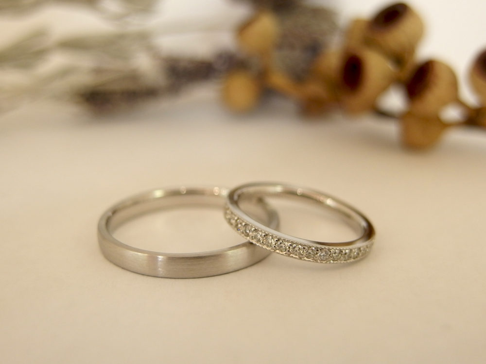 エルドーオリジナルの結婚指輪｢ル・ミュージック」