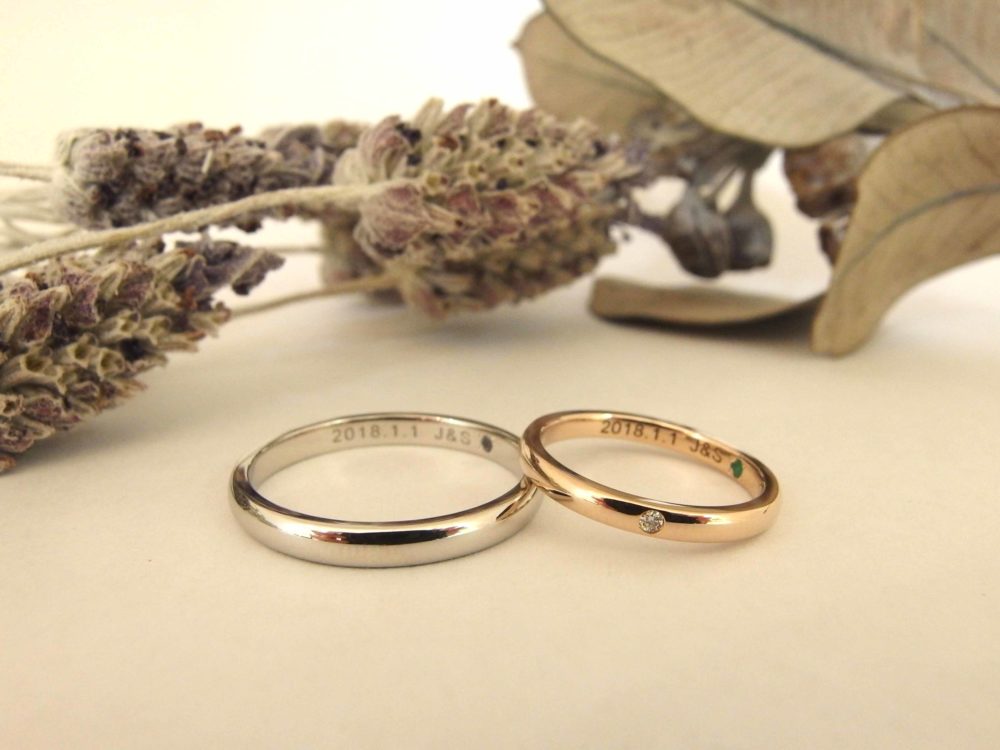 エルドーオリジナルの結婚指輪