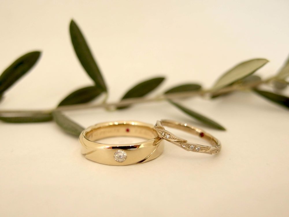 エルドーセレクトブランドの結婚指輪「アフラックス」