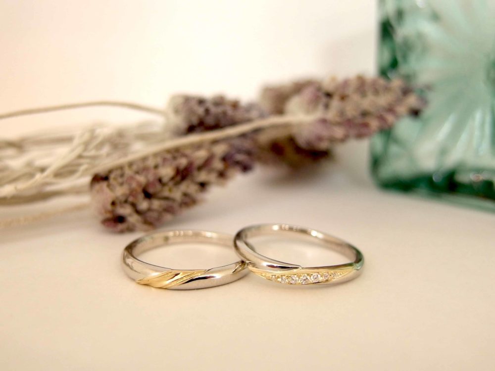 エルドーオリジナルの結婚指輪「メリア」