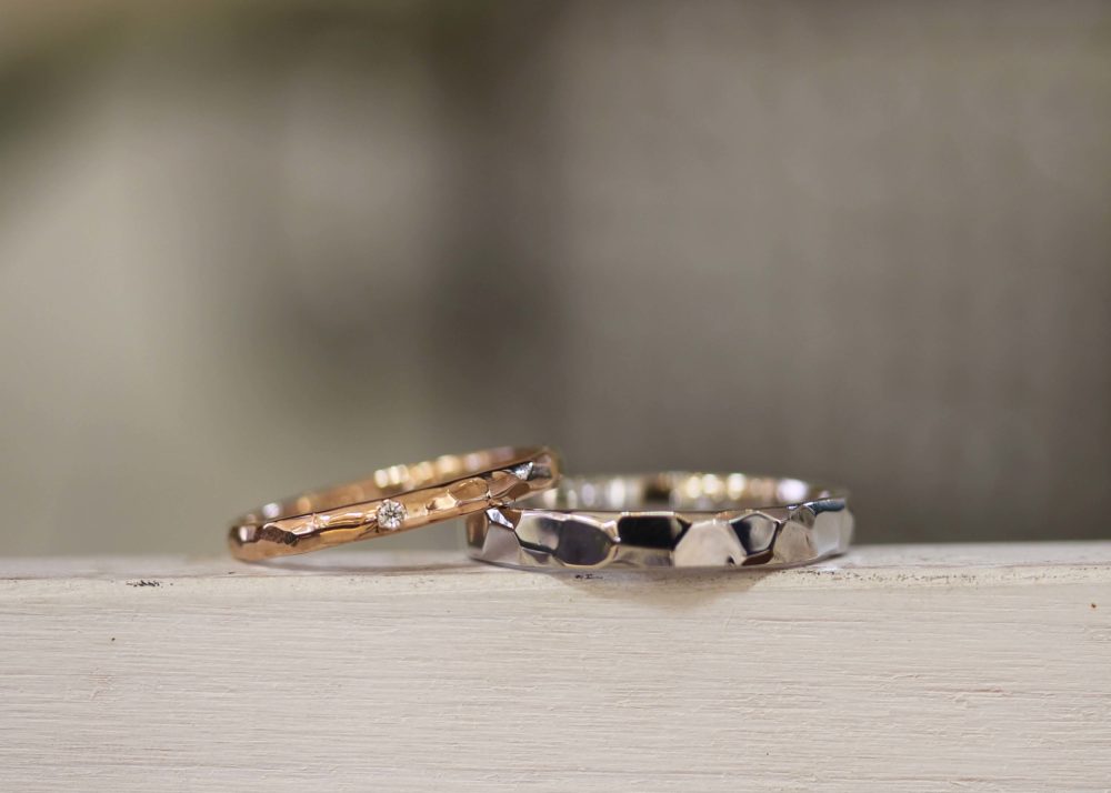 エルドーオリジナルの結婚指輪「シュシュ」