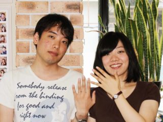 香川県高松市の伊藤様ご夫妻(結婚指輪をご購入)