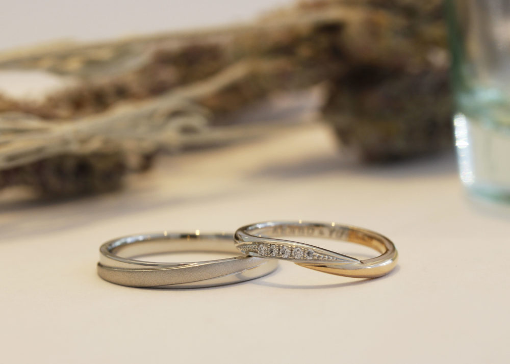 エルドーオリジナルの結婚指輪「メリア」