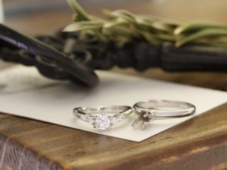 ご主人のお母さまから花嫁へ。婚約指輪のリフォーム。