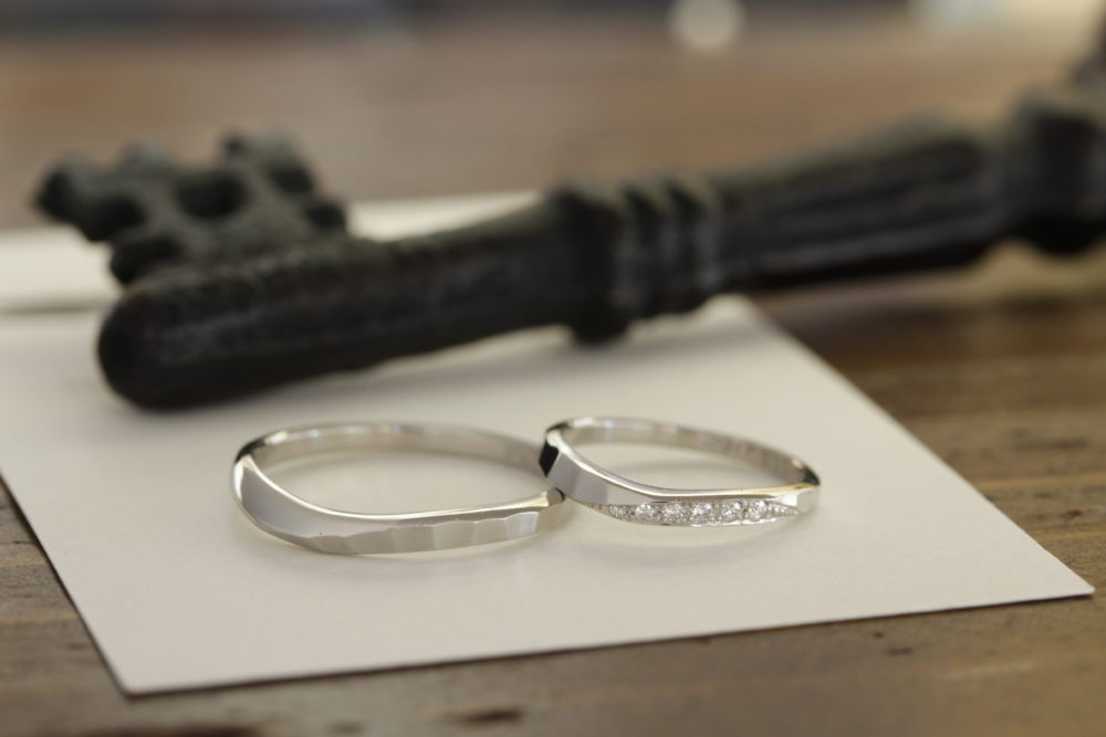 エルドーセレクトブランドの結婚指輪「カツキ」