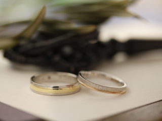 エルドーセレクトブランドの結婚指輪「ツインズ・キューピッド」