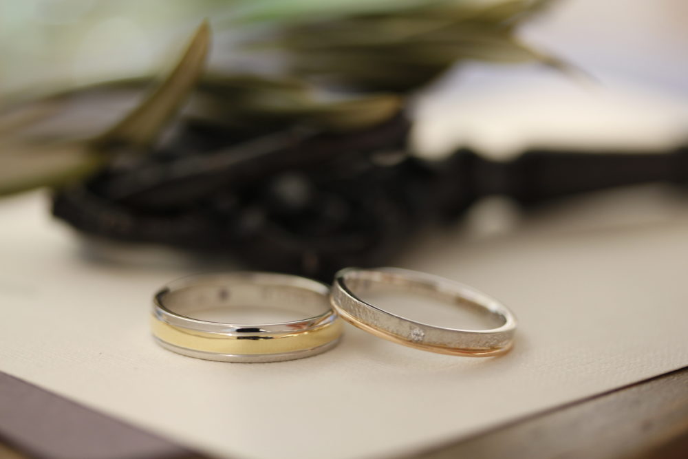 エルドーセレクトブランドの結婚指輪「ツインズ・キューピッド」